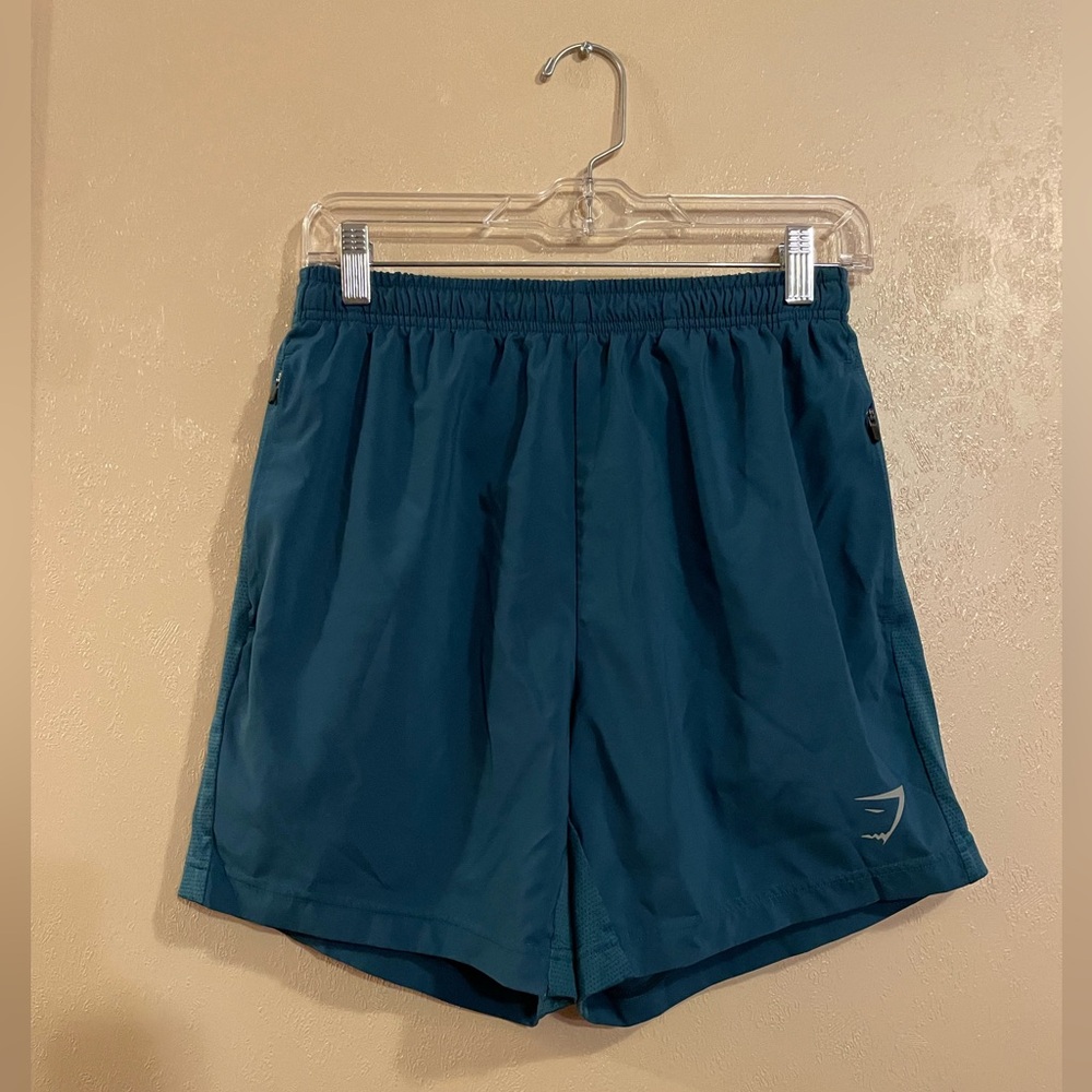 Gymshark Teal Athletic Shorts
